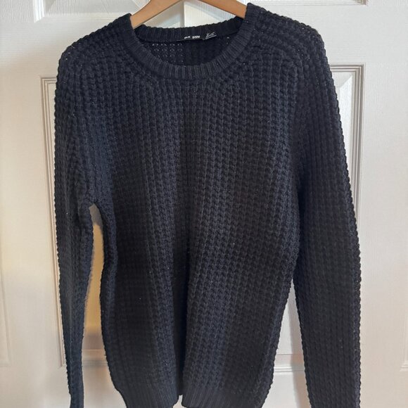 BLK DNM Alpaca & Wool Knit Pullover - Picture 1 of 3